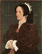 HOLBEIN, Hans the Younger Portrait of Margaret Wyatt, Lady Lee oil painting reproduction